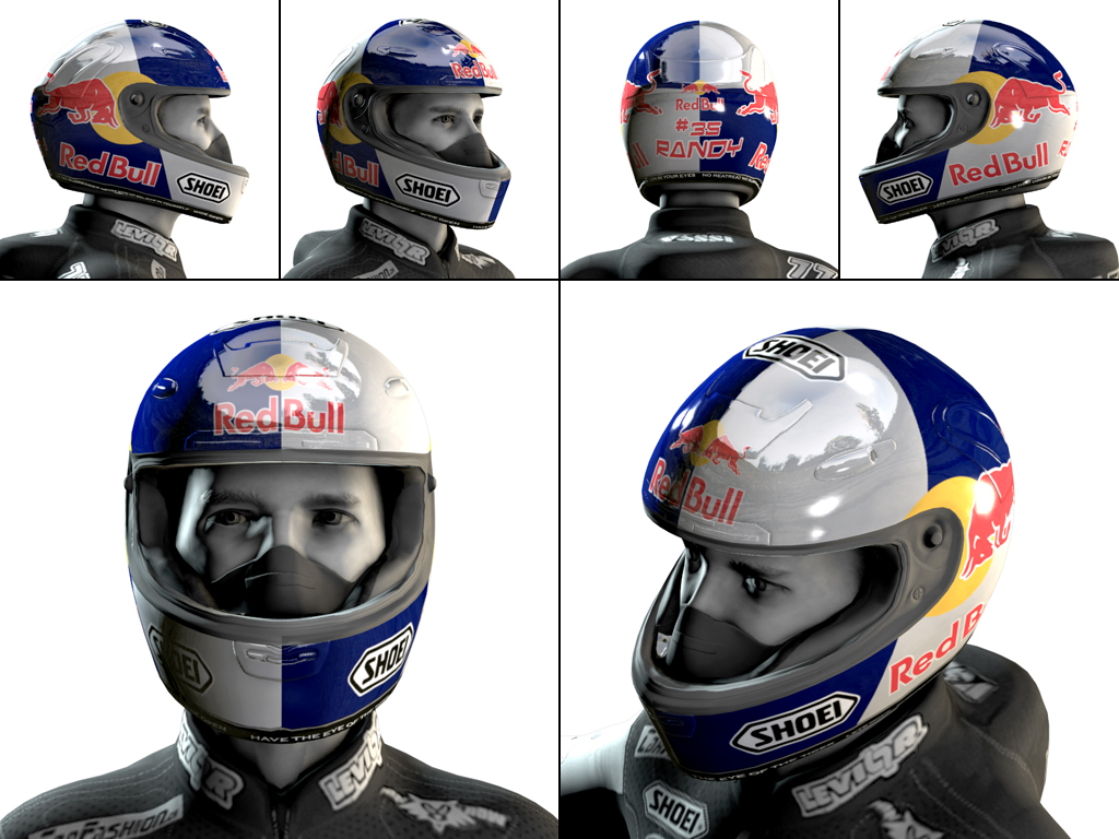 Helmet Texture - Randy Krummenacher