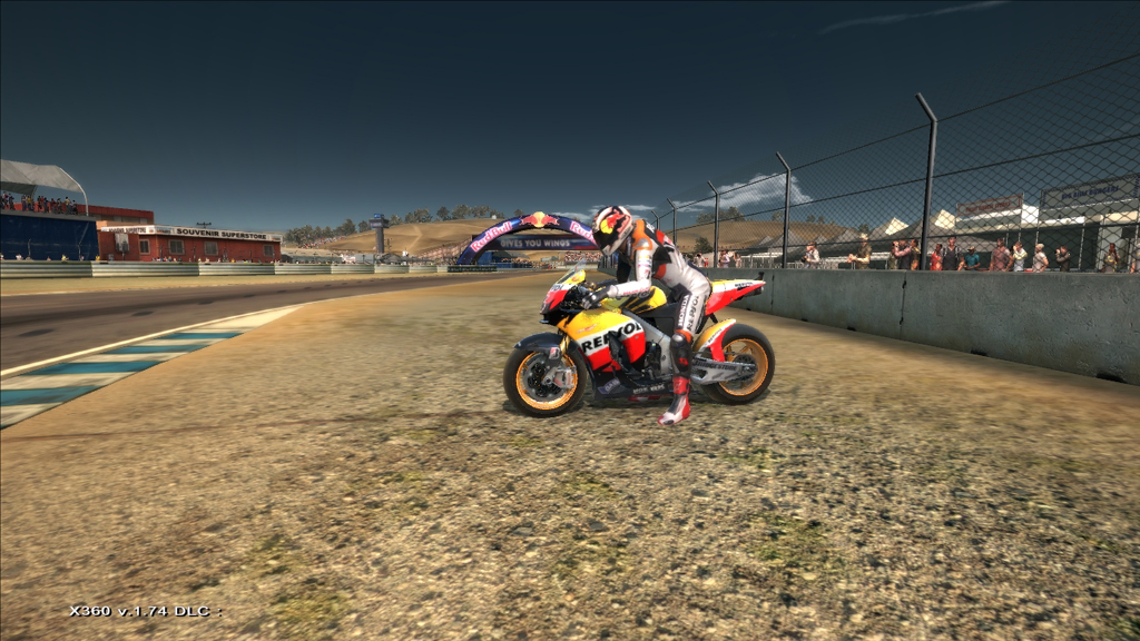 Moto GP Screenshot - Laguna Seca