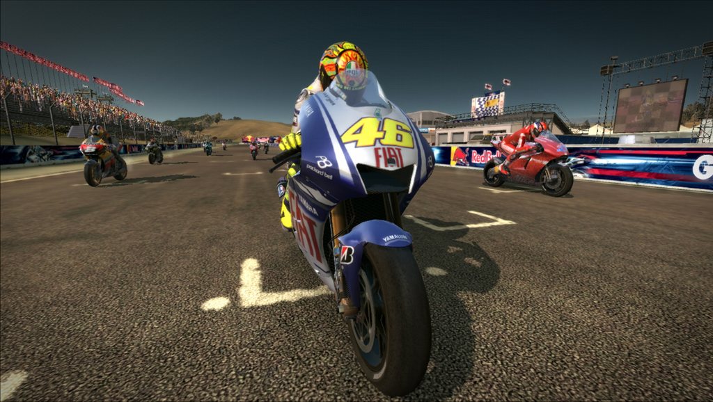 Moto GP Screenshot - Laguna Seca